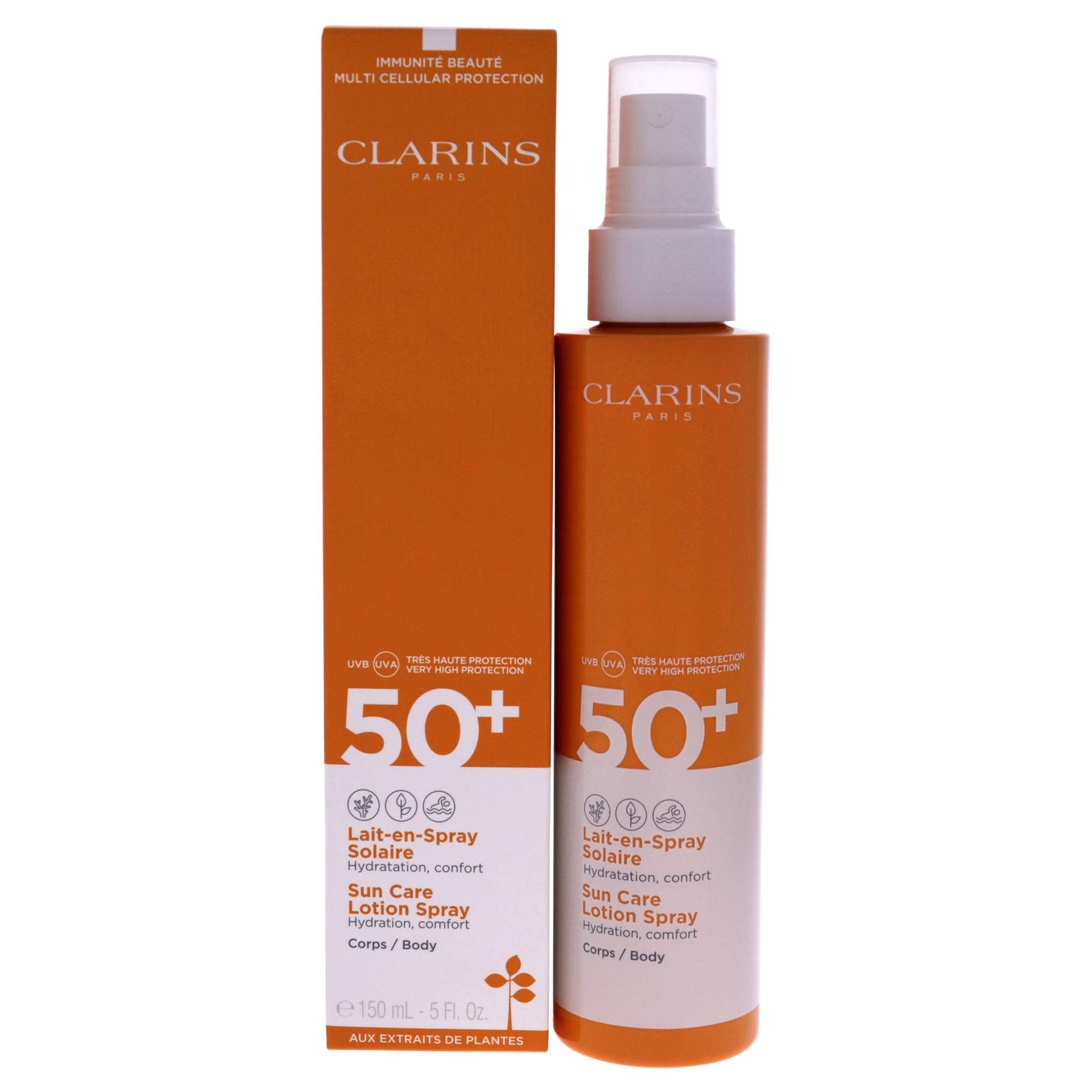 Clarins Sun Care Lotion Spray UVB UVA 50+