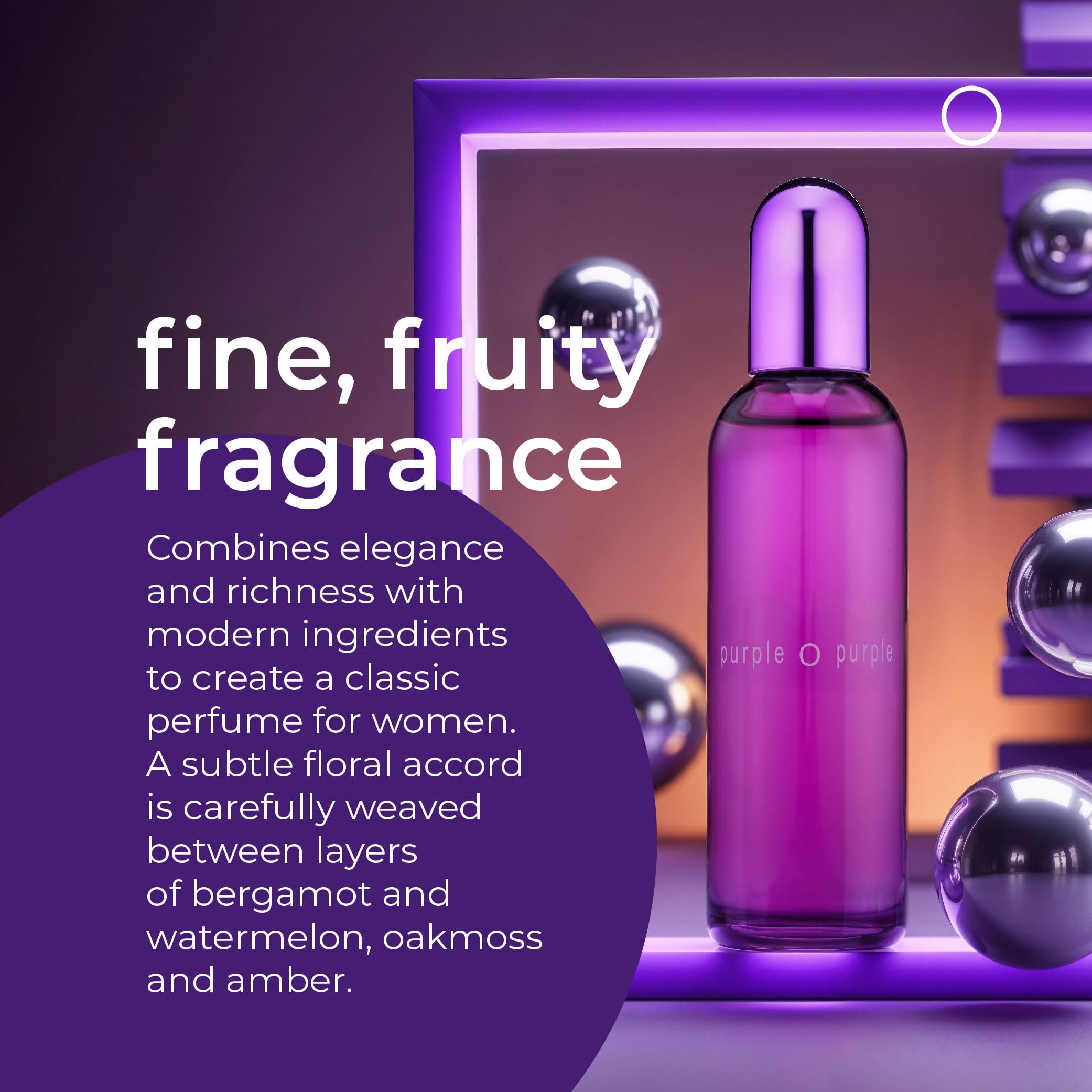 Milton Lloyd Colour Me Purple Eau de Parfum 100ml Spray