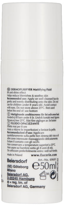 Eucerin Dermo Purifyer Oil Control Mattifying Fluid