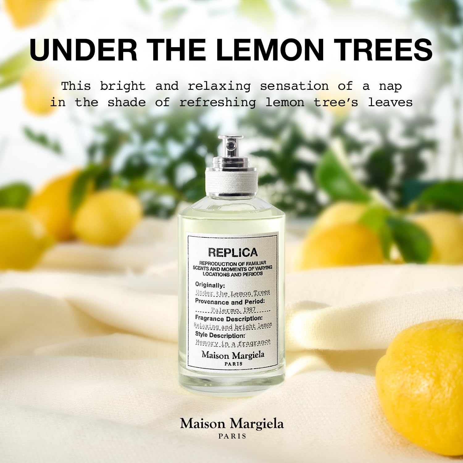 Maison Margiela Under The Lemon Trees Eau de Toilette 100ml Spray
