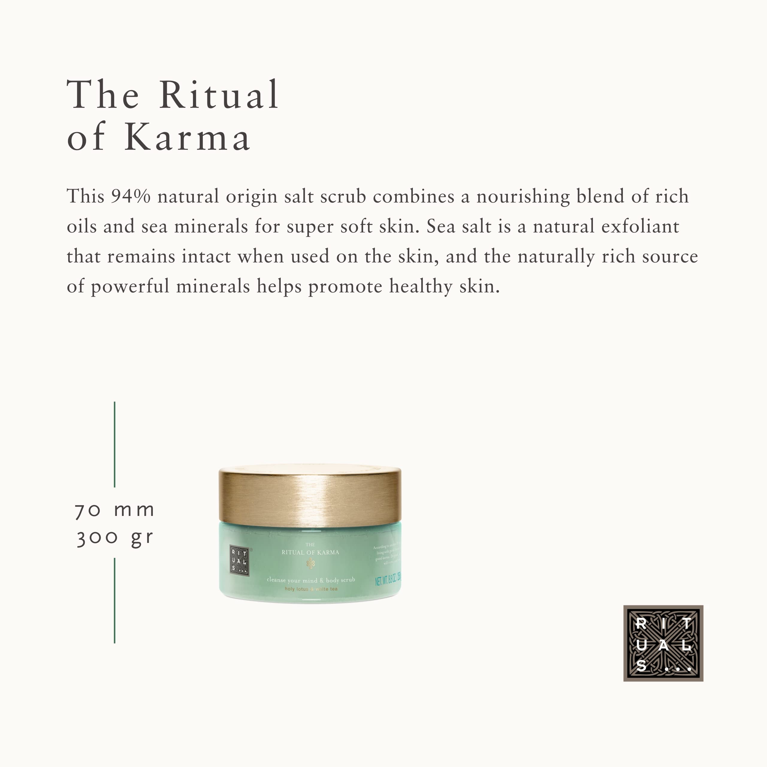 Rituals The Ritual of Karma Softening Body Scrub 300g