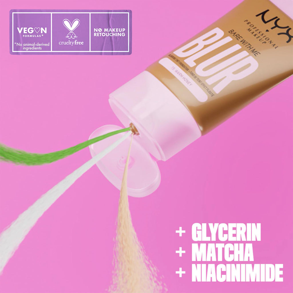 NYX Bare With Me Skin Tint Foundation 30ml - 07 Golden