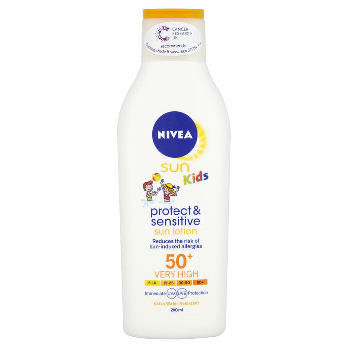 Nivea Sun Kids Sensitive Lotion SPF50+ 