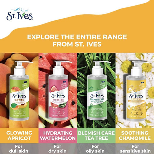 St. Ives Soothing Chamomile Face Wash 3 x 200ml