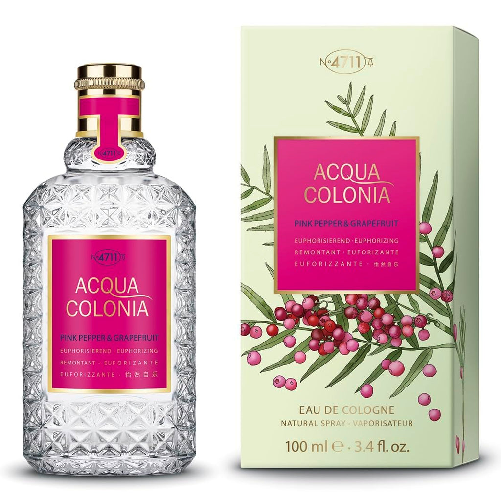 Mäurer & Wirtz 4711 Acqua Colonia Pink Pepper & Grapefruit Eau de Cologne 100ml Spray