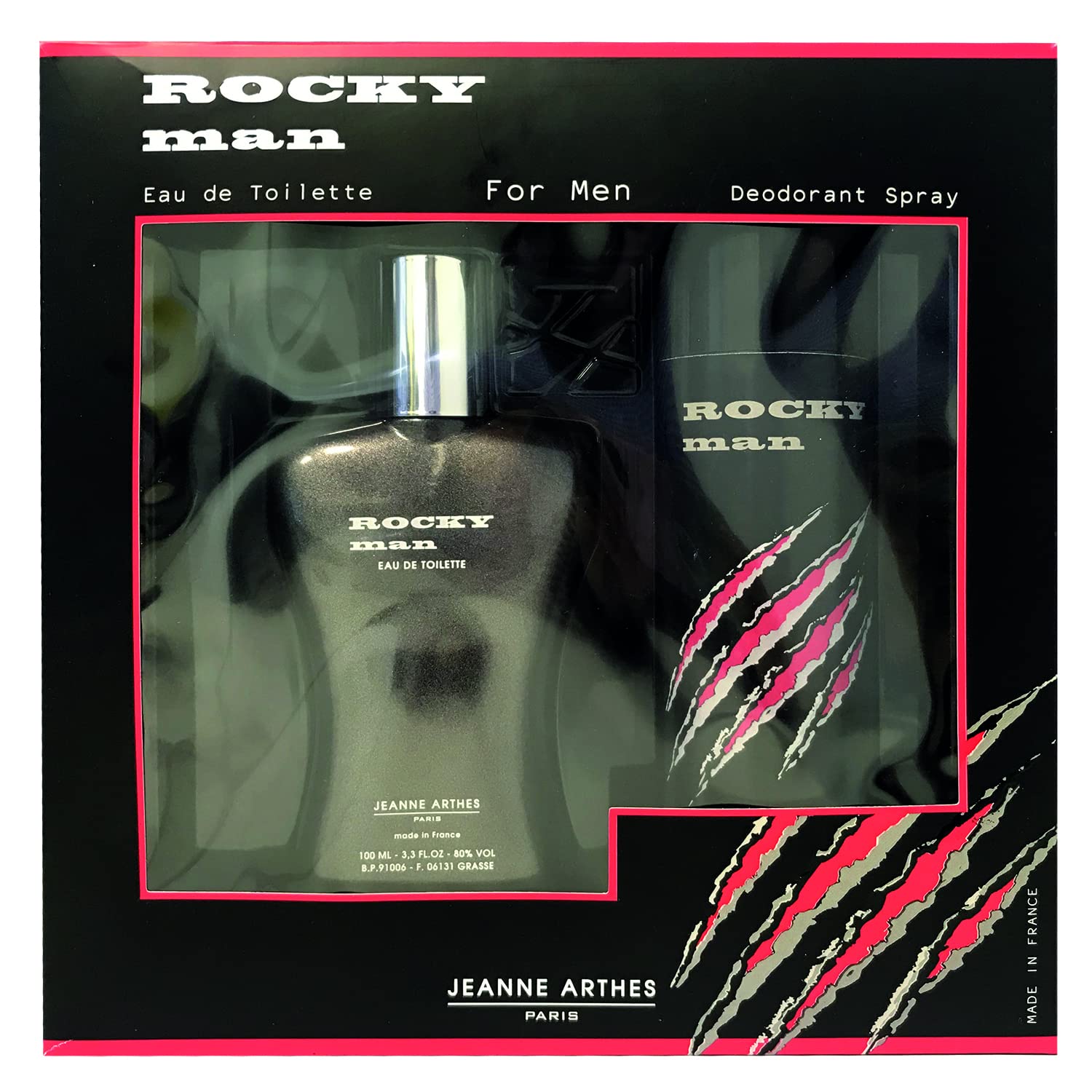 Arthes Rocky Man 100Ml EDT  + Body Spray 200Ml Set - Gift Set at MyBeautyBoutique by JEANNE ARTHES