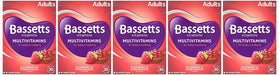 Bassett's Multi-Vitamin Pastilles Adult Raspberry and Pomegranate