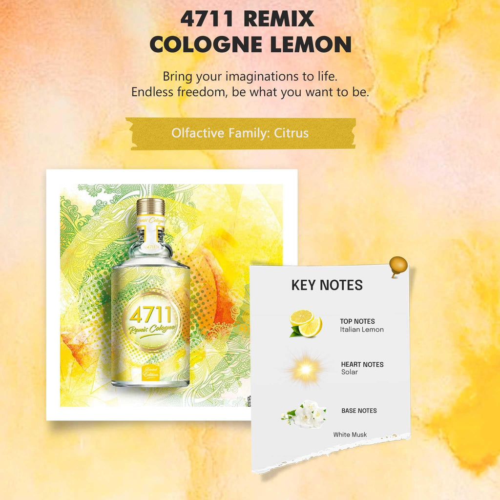 Mäurer & Wirtz 4711 Acqua Colonia Lemon & Ginger Eau De Cologne 170ml Spray
