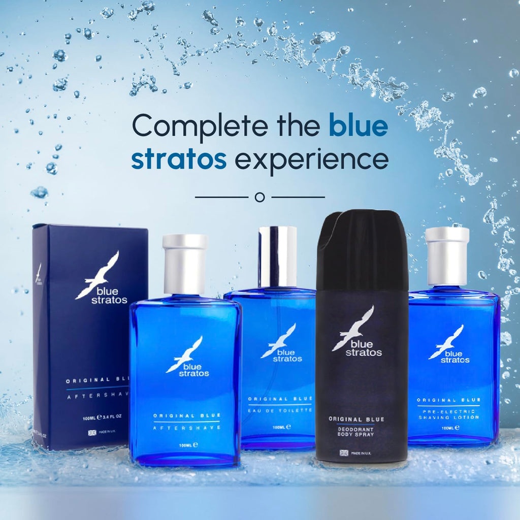 Parfums Bleu Limited Blue Stratos Pre-Electric Shaving Lotion 100ml