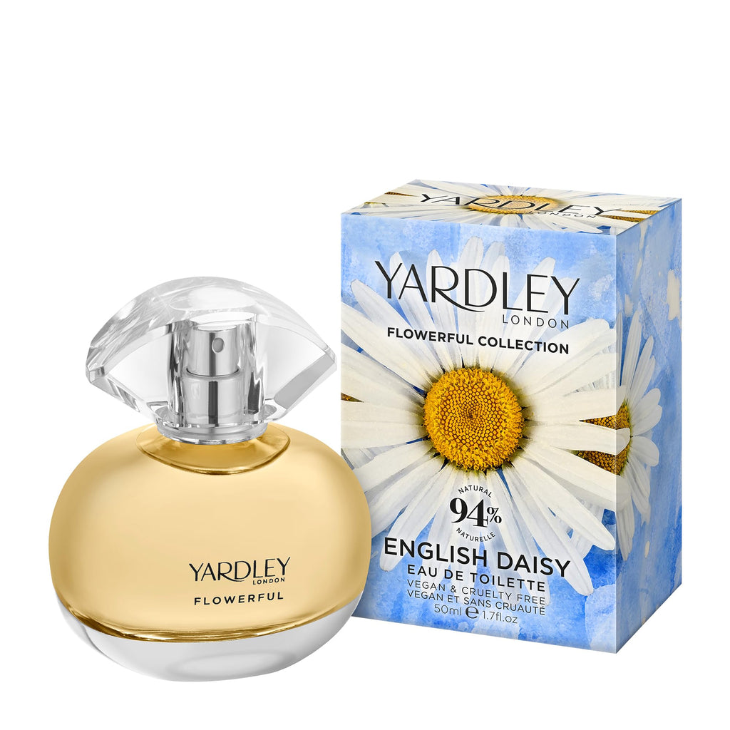 Yardley Flowerful Collection English Daisy Eau De Toilette 50ml Spray