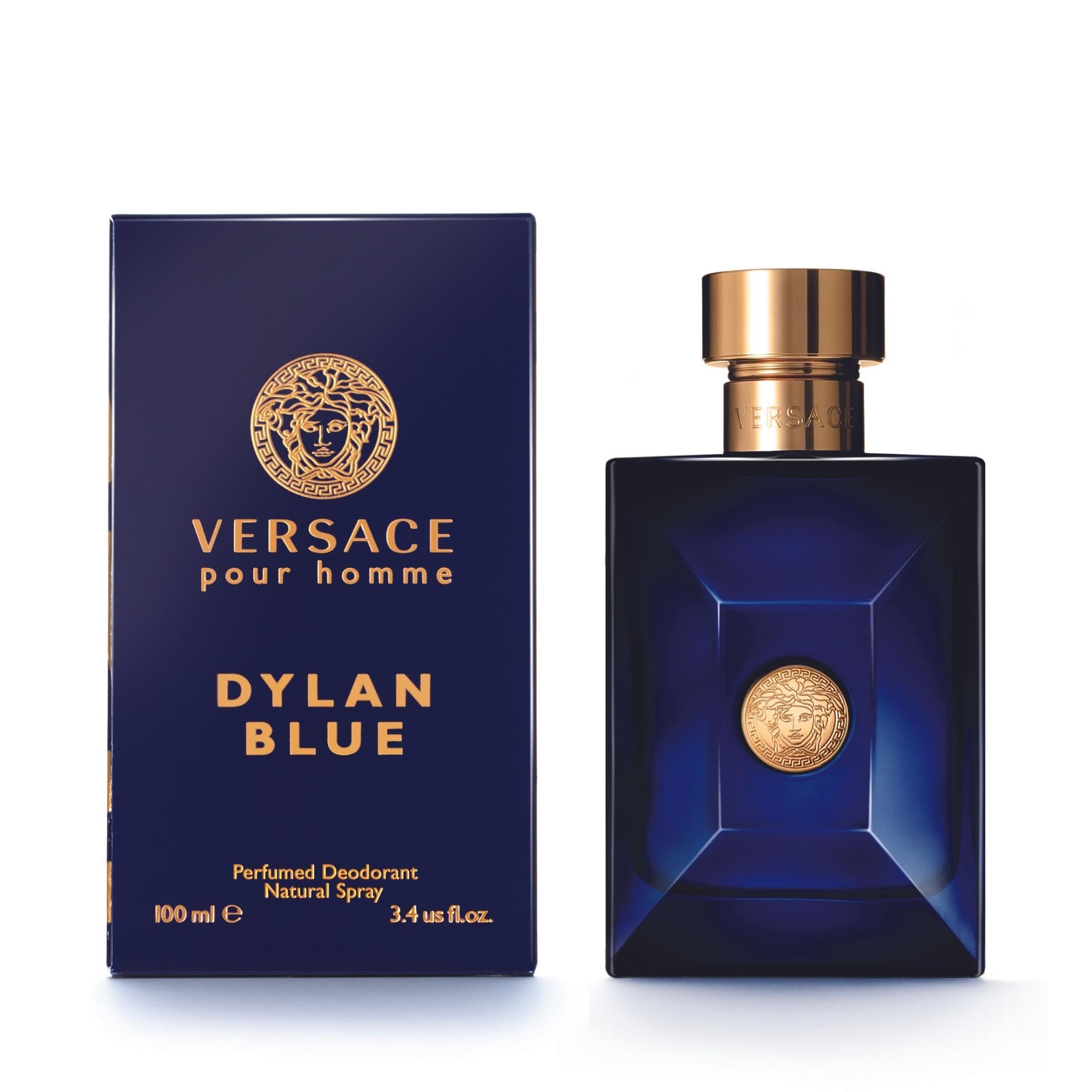 Versace Pour Homme Dylan Blue Deodorant Spray 100ml - Bath & Body at MyBeautyBoutique by Versace