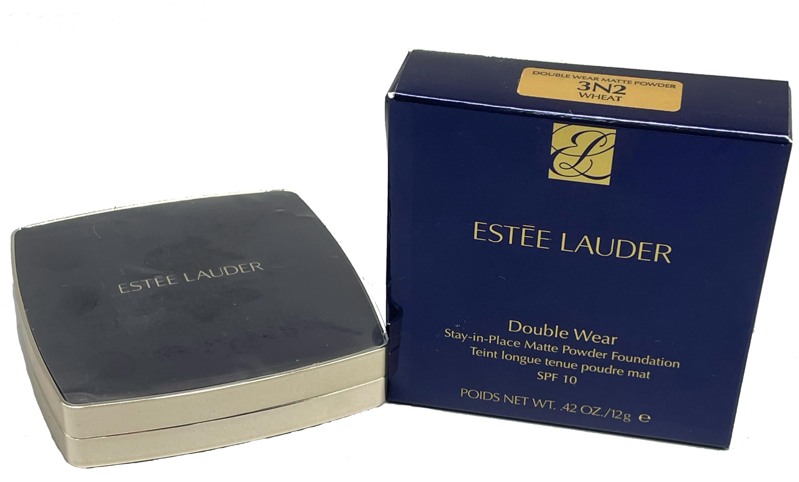 Estée Lauder Double Wear Stay-in-Place Matte Powder Foundation SPF10 12g - 3N2 Wheat