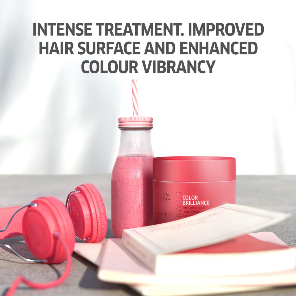 Wella Professionals Invigo Color Brilliance Mask 150ml - For Coarse Hair