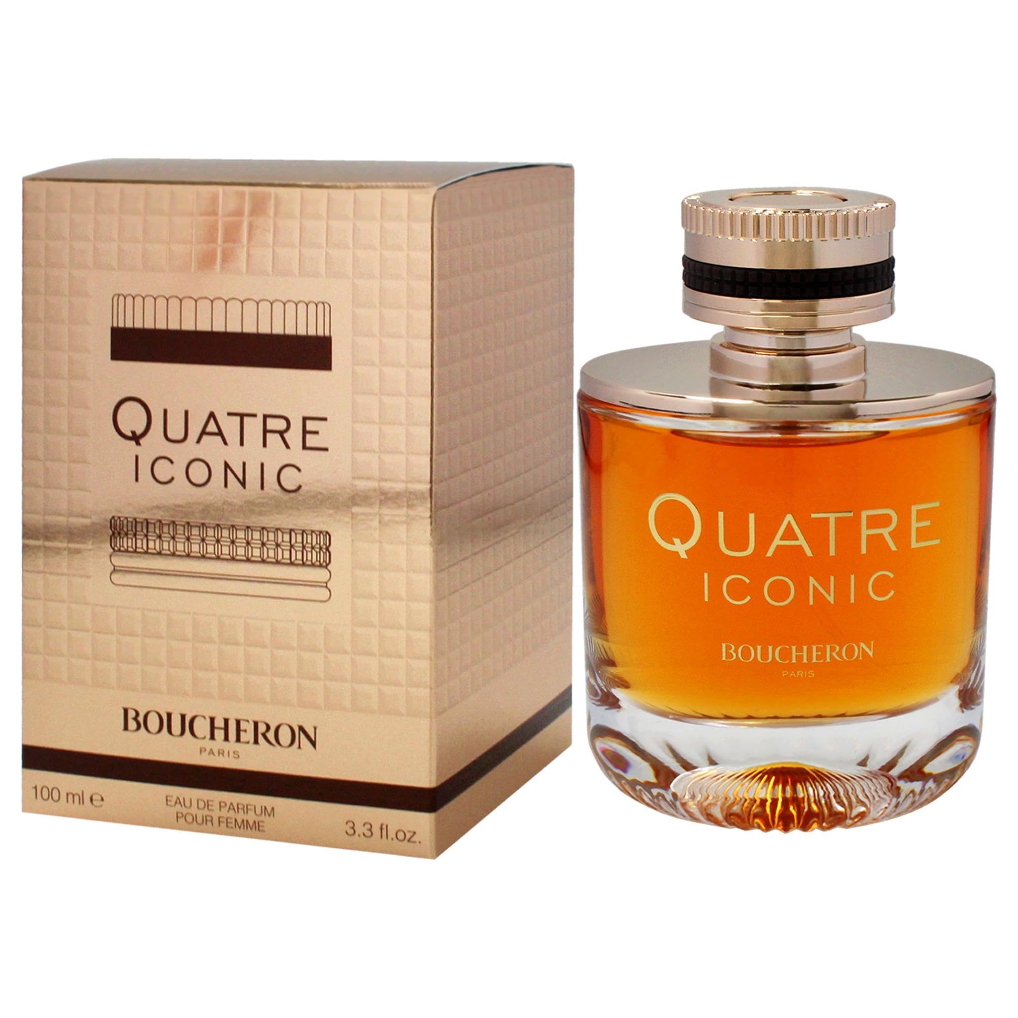 Boucheron Quatre Iconic Eau de Parfum 100ml Spray - Fragrance at MyBeautyBoutique by Boucheron