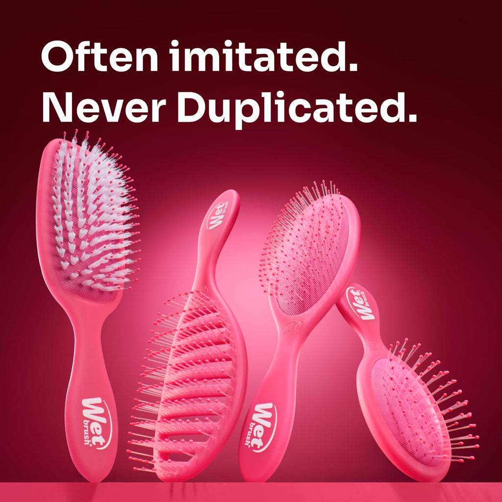 Wet Brush Paddle Detangler Hair Brush - Pink