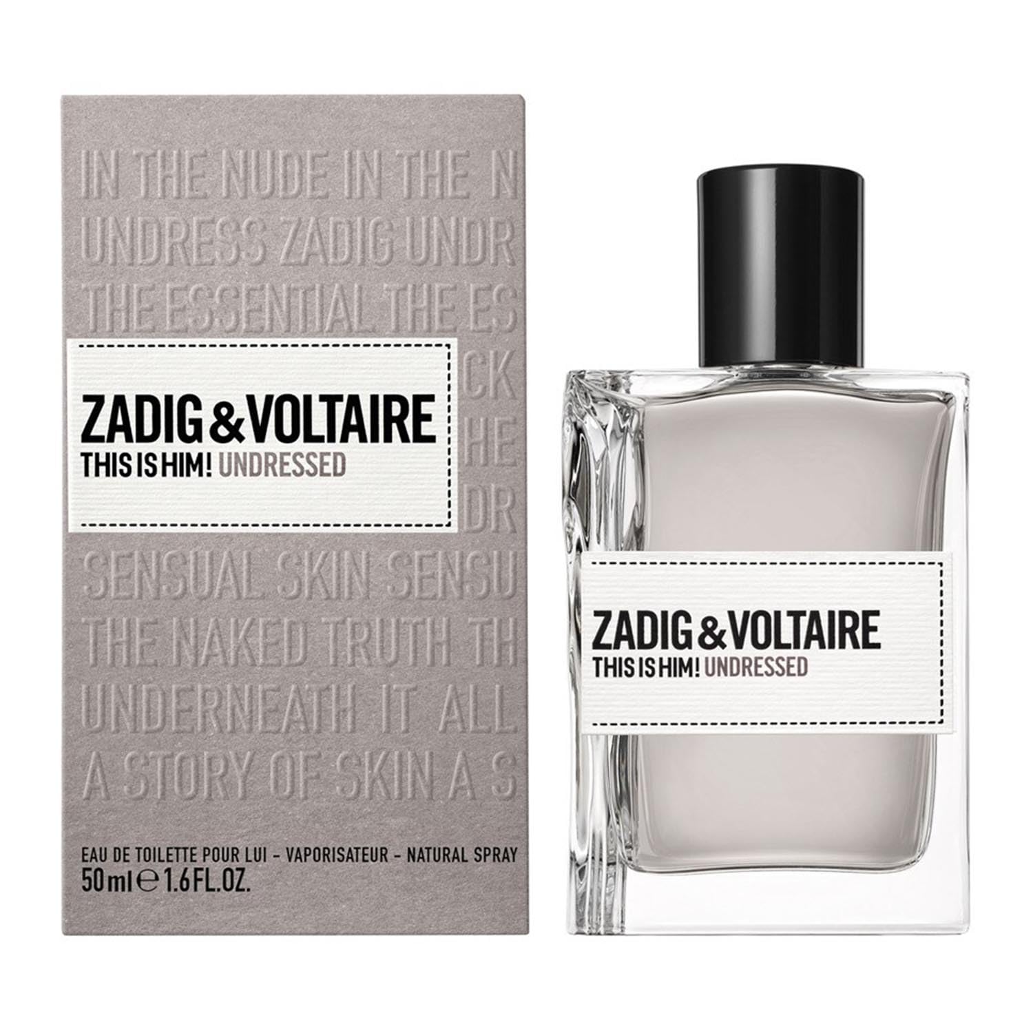 Zadig & Voltaire This Is Him! Undressed Eau de Toilette 50ml Spray - For Him at MyBeautyBoutique by Zadig & Voltaire