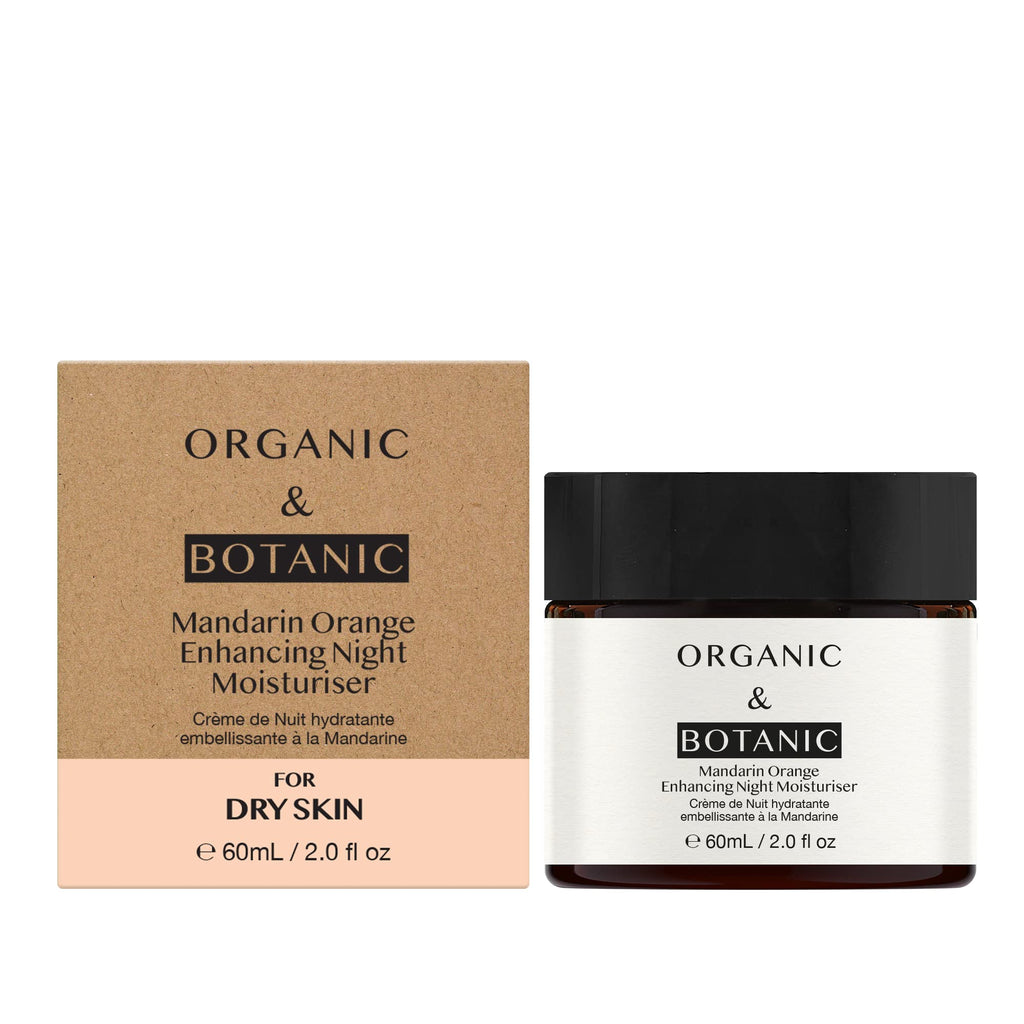 Organic  Botanic Mandarin Orange Enhancing Night Moisturiser 50ml