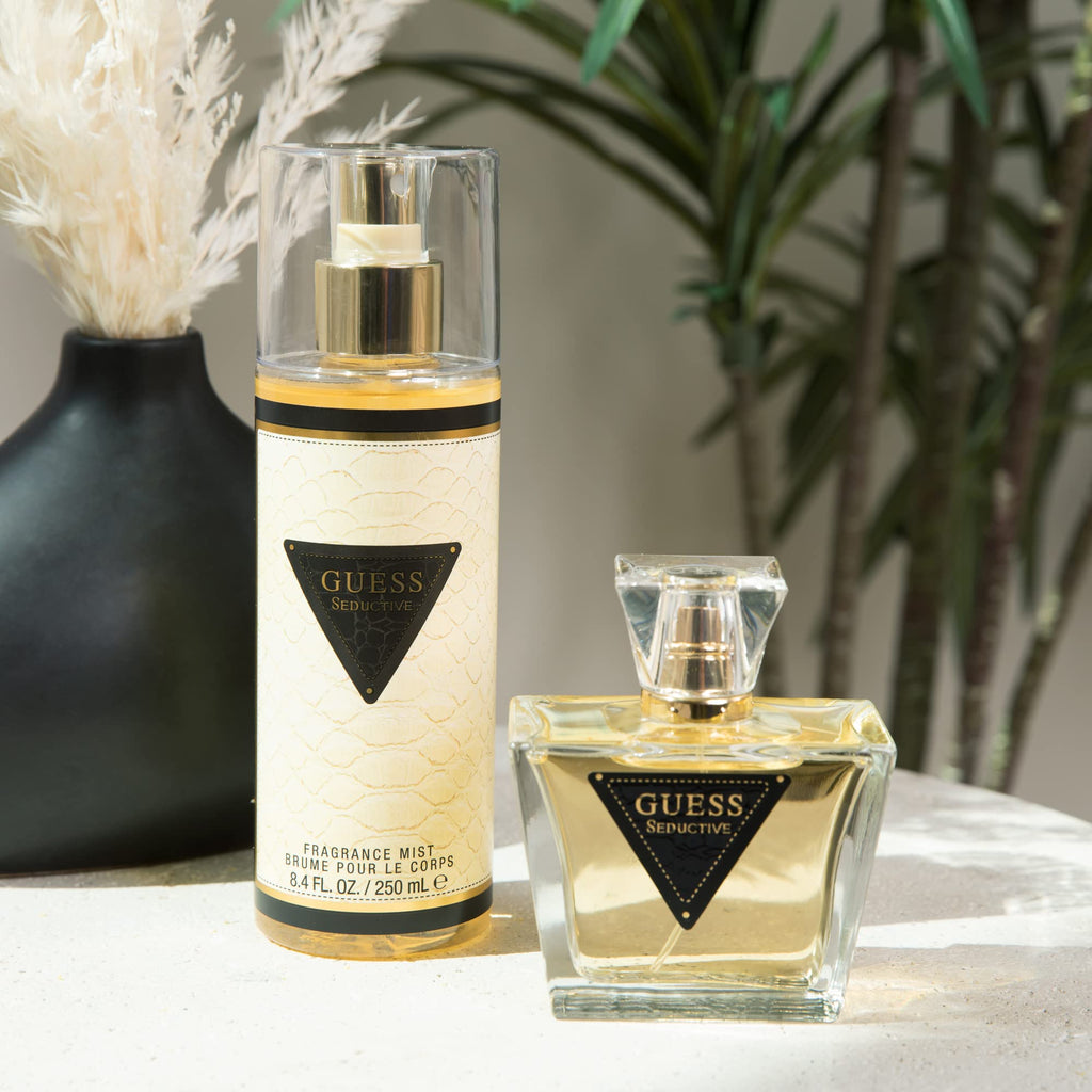 Guess Seductive Gift Set 75ml EDT + 15ml EDT + 100ml Body Lotion + Toiletry Bag