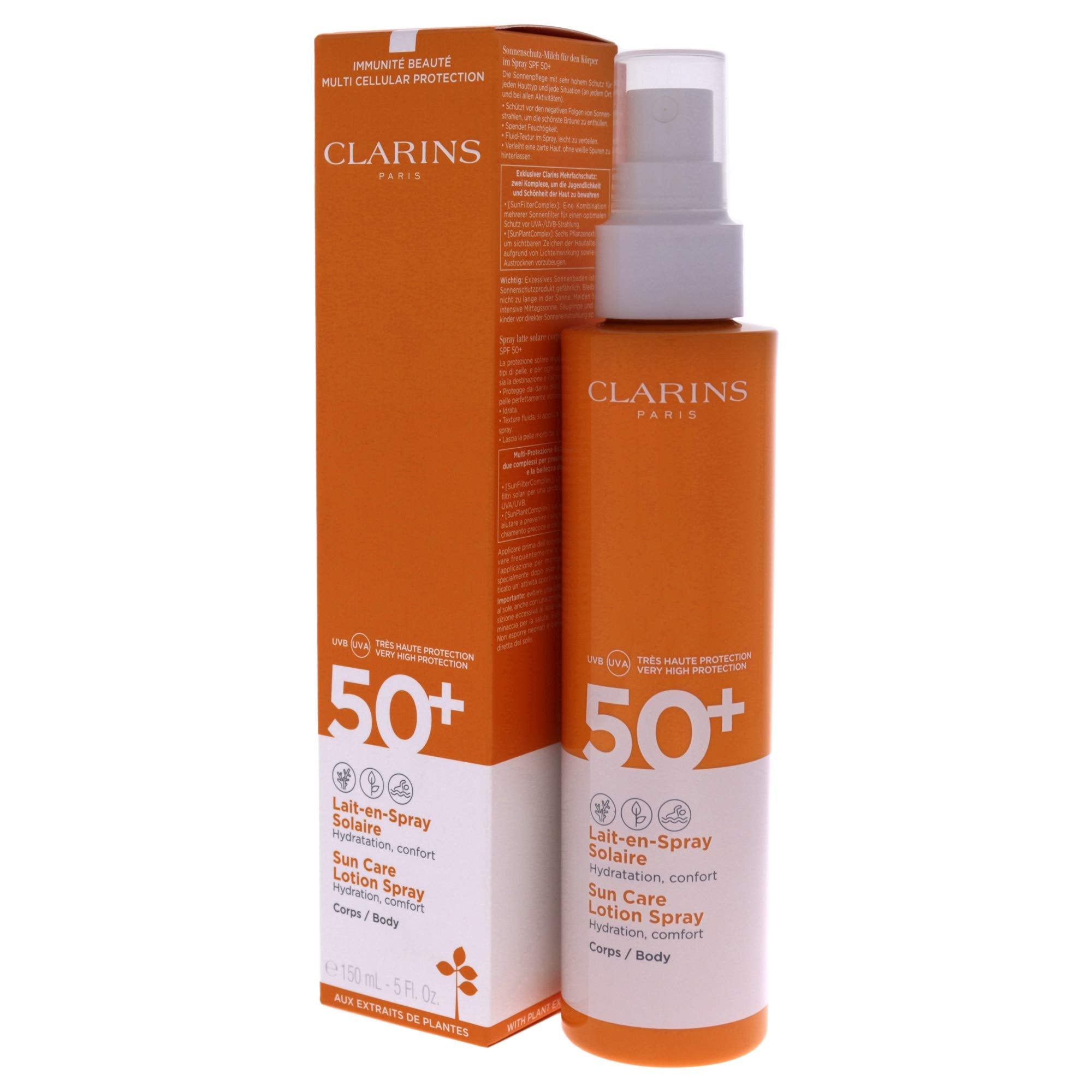 Clarins Sun Care Lotion Spray UVB/UVA 50+ 150ml