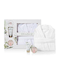 The Kind Edit Co. Spa Botanique Bath Robe Gift Set 50ml Body Lotion + 120ml Body Butter + Bath Robe