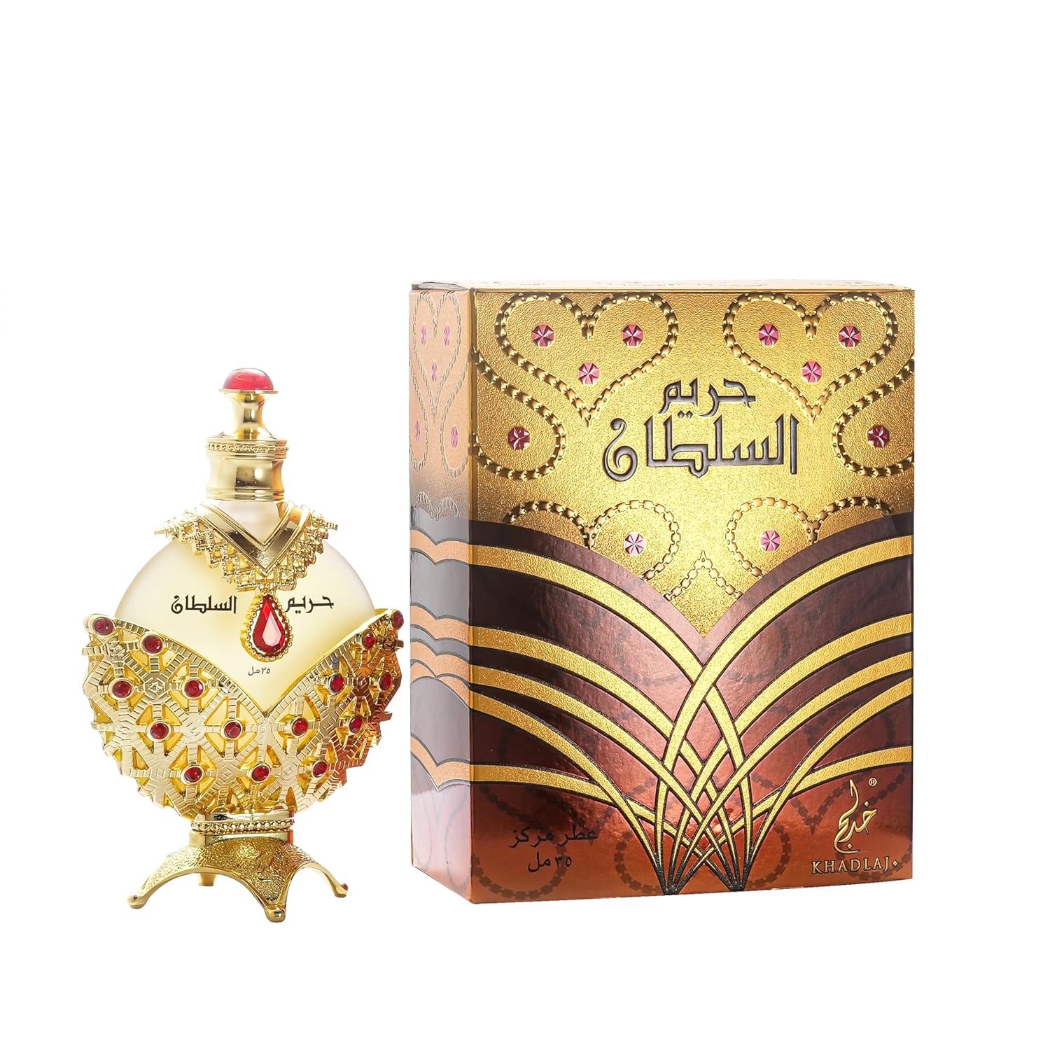 Khadlaj Perfumes Hareem Al Sultan Gold Concentrated Oil Perfume 35ml