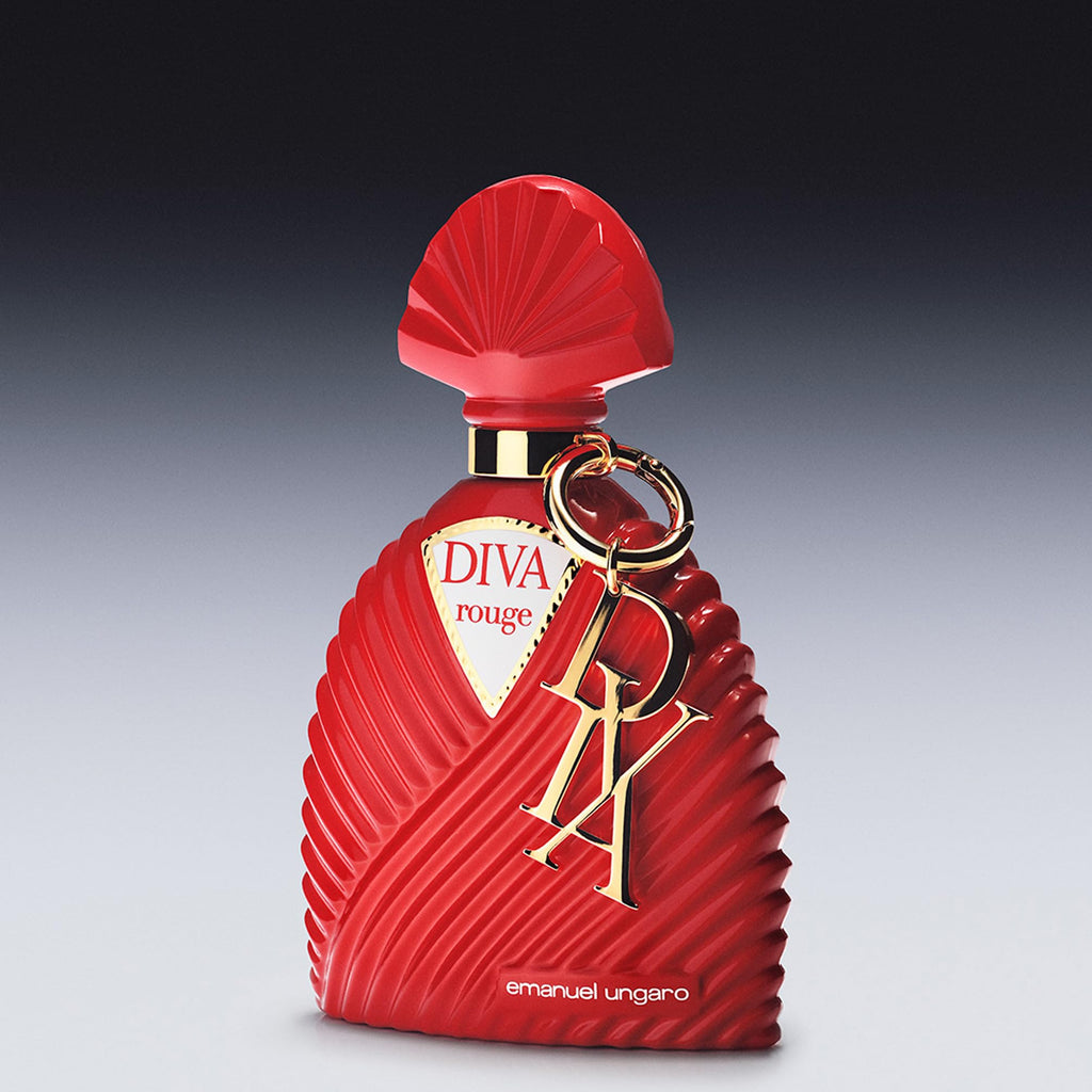 Emanuel Ungaro Diva Rouge 3 Piece Gift Set: Eau de Parfum 100ml - Body Lotion 100ml - Pouch
