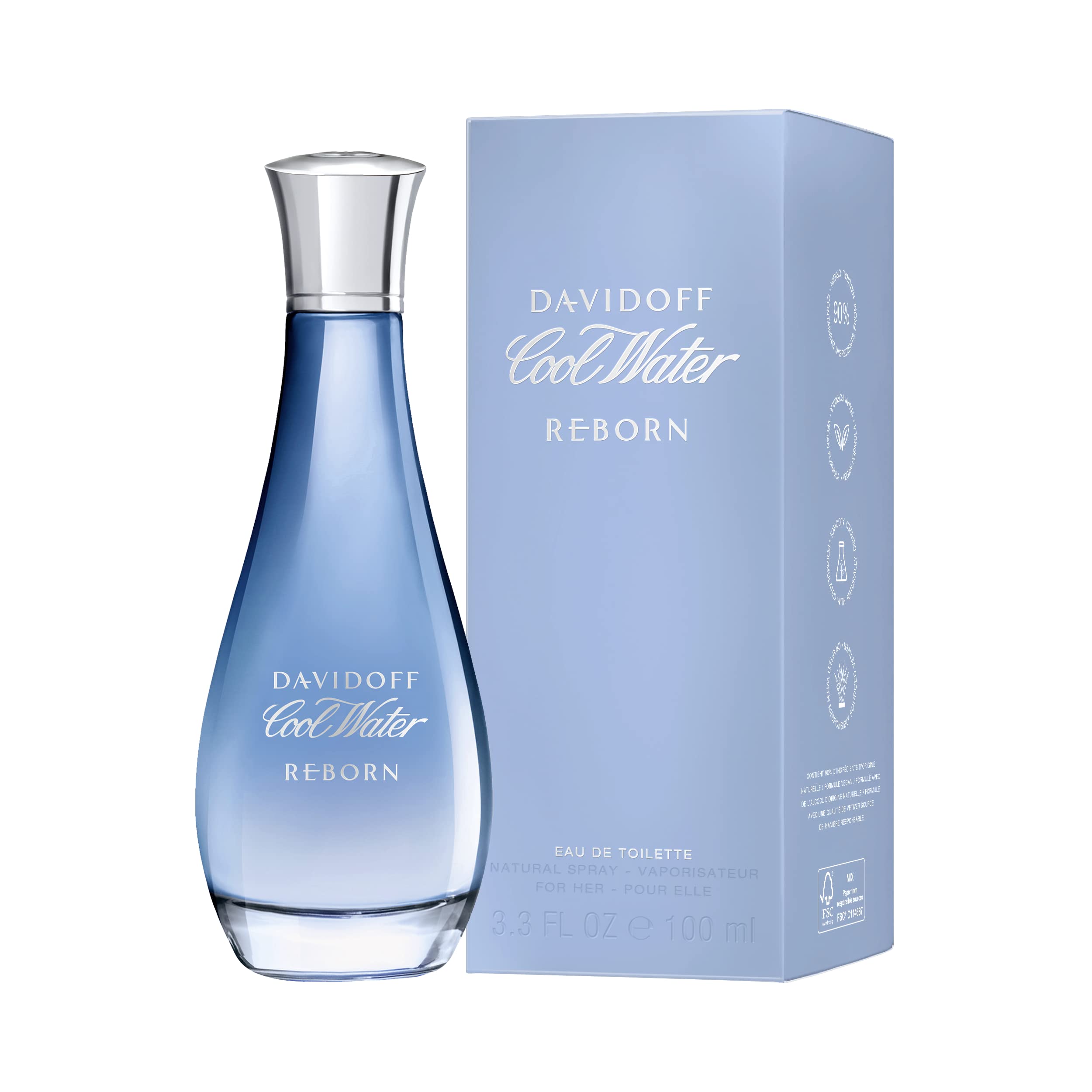 Davidoff Cool Water Reborn for Her Eau de Toilette 100ml Spray