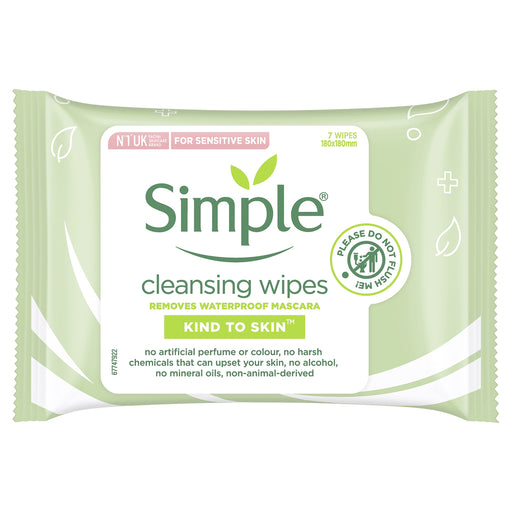 Simple Kind To Skin Cleansing Facial Wipes 