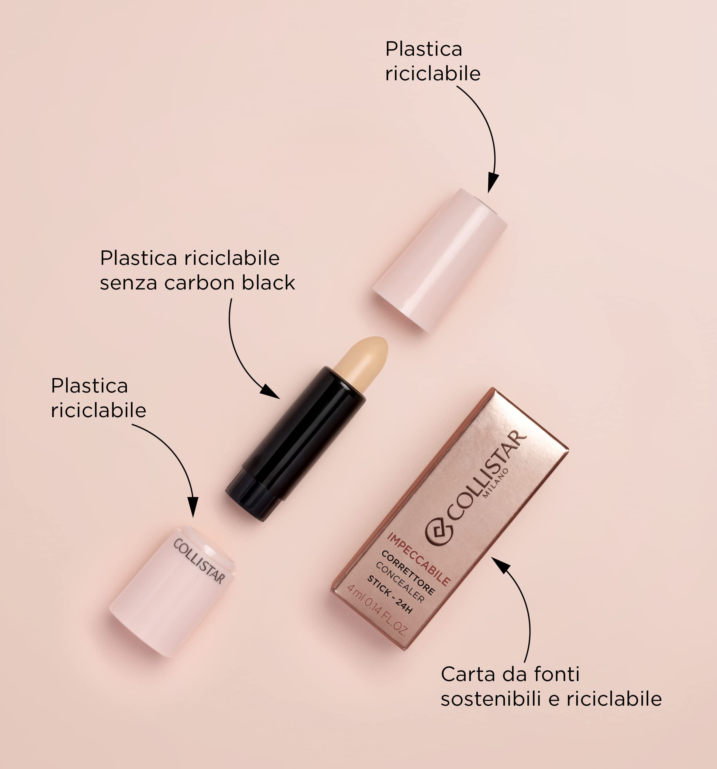 Collistar Impeccabile Stick Concealer 4ml - 5 Amber