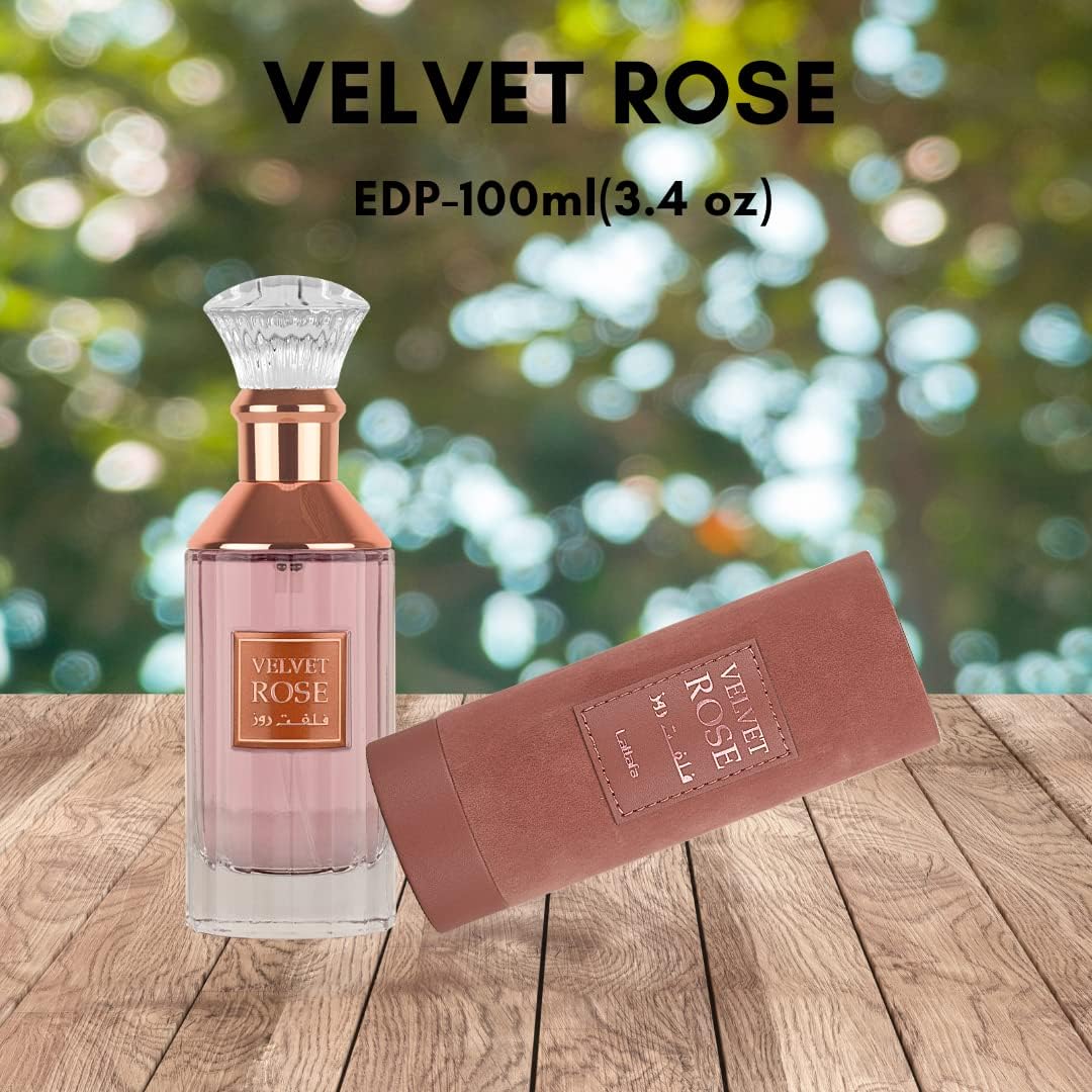 Lattafa Perfumes Velvet Rose Eau de Parfum 100ml Spray - Unisex at MyBeautyBoutique by Lattafa Perfumes