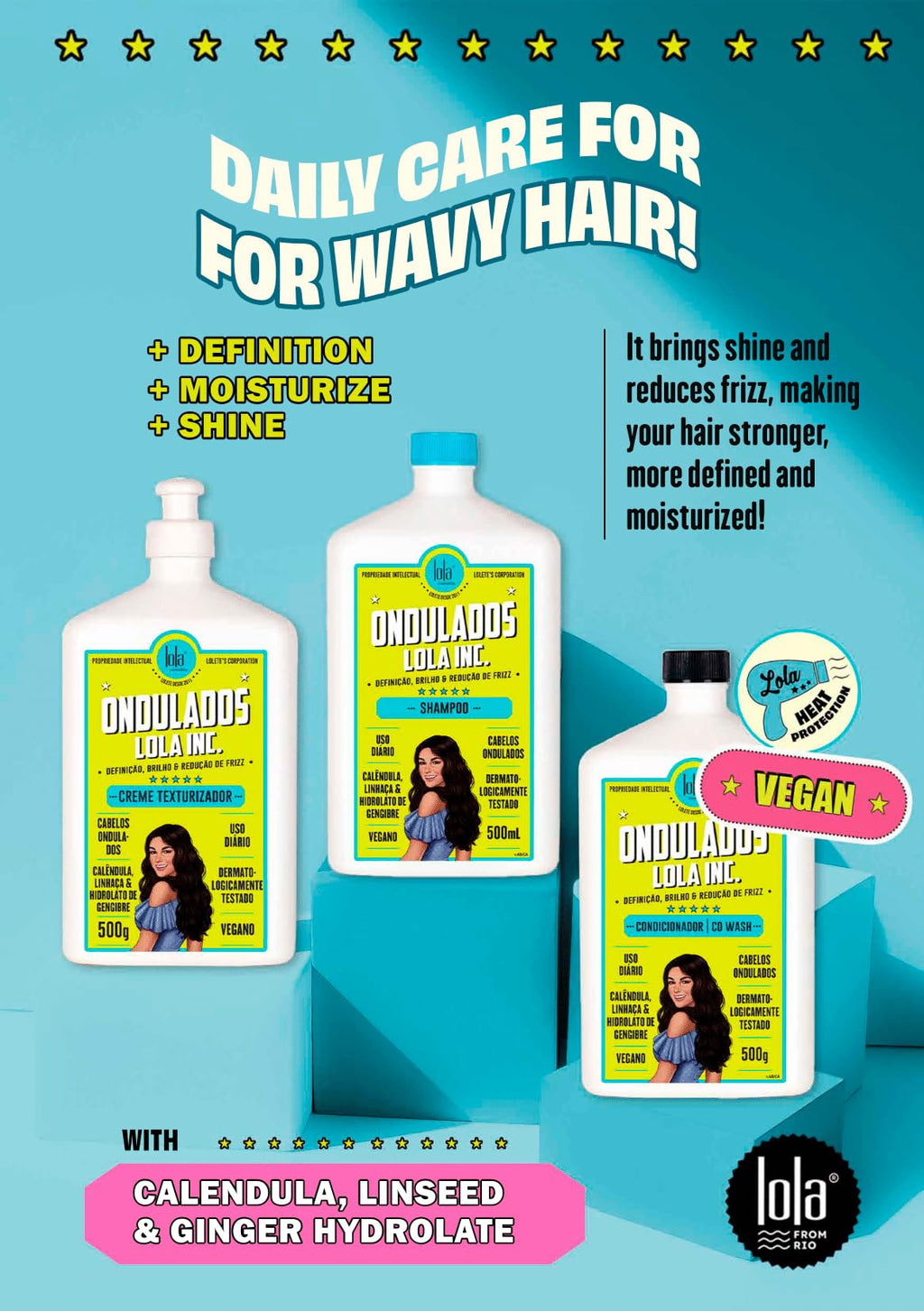 Lola Wavy Lola Inc Shampoo 500g