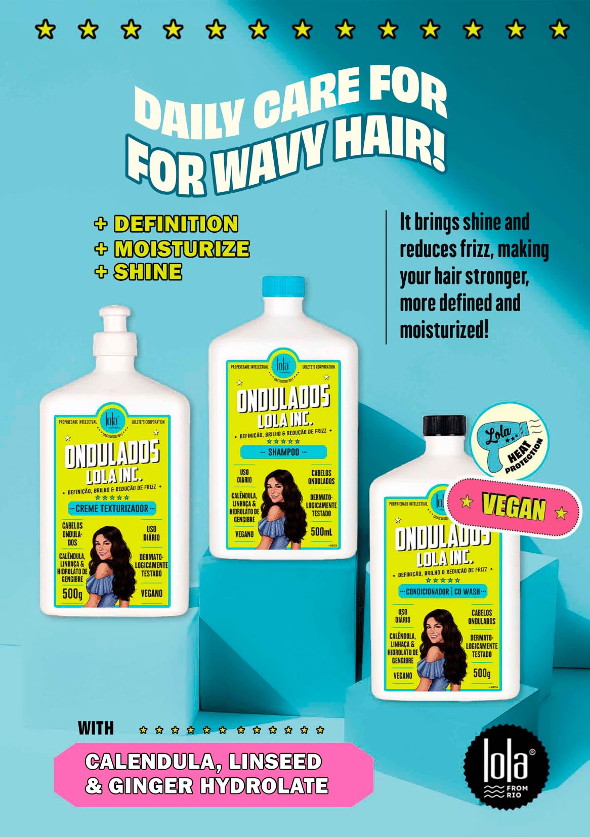 Lola Wavy Lola Inc Shampoo 500g