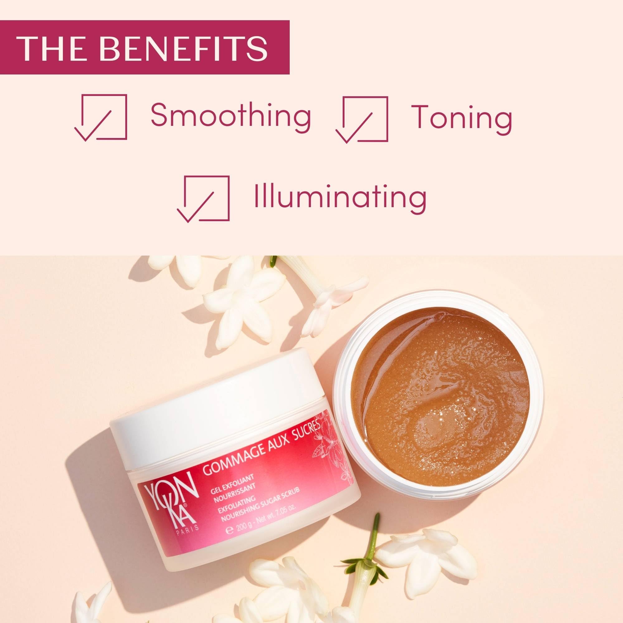 Yon-ka Paris Gommage Sucre Nourishing Exfoliant Sugar Body Scrub 200ml