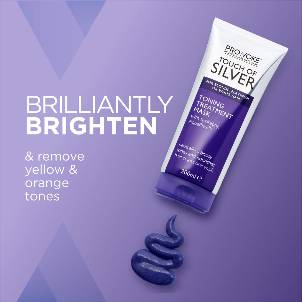 Pro:Voke Touch Of Silver Toning Treatment Mask 200ml