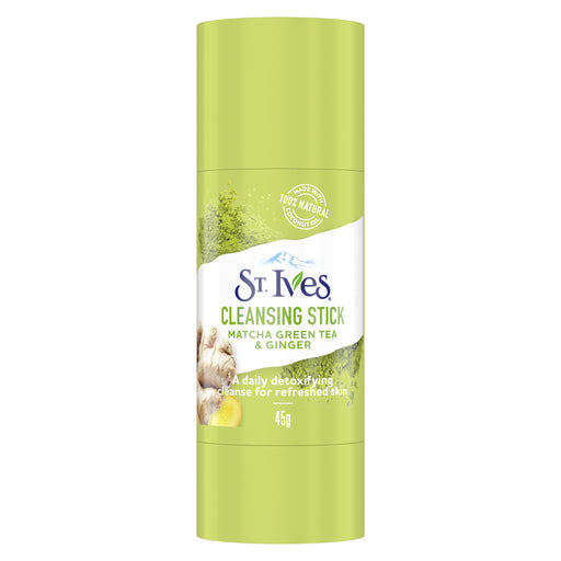 St. Ives Matcha Green Tea & Ginger Cleansing Stick 45g