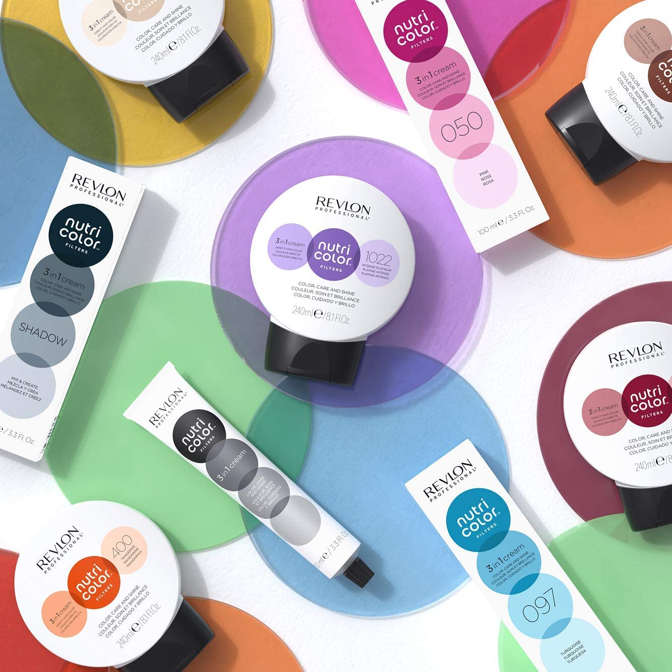 Revlon Nutri Color Filters 3 in 1 Cream Hair Colourant 100ml - 054 Coral