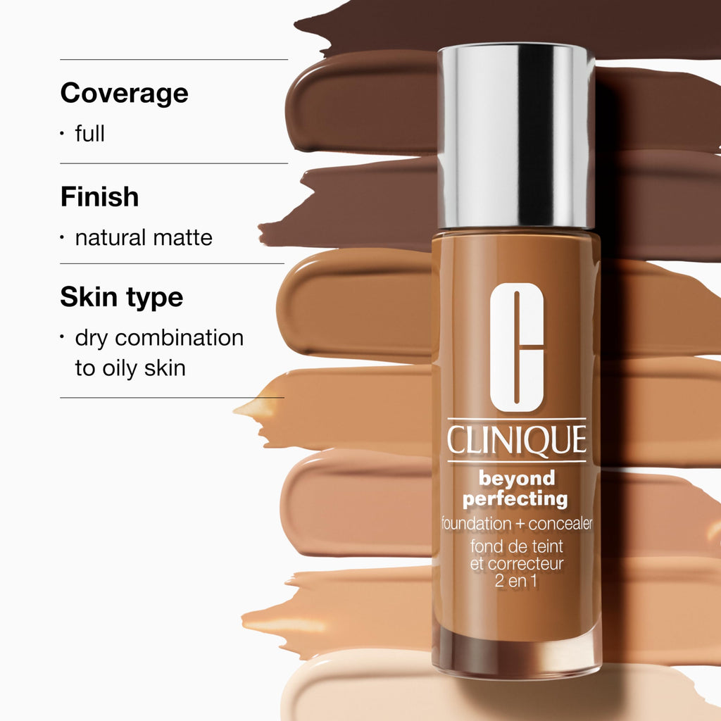 Clinique Beyond Perfecting Foundation + Concealer 30ml - 5.75 Cork