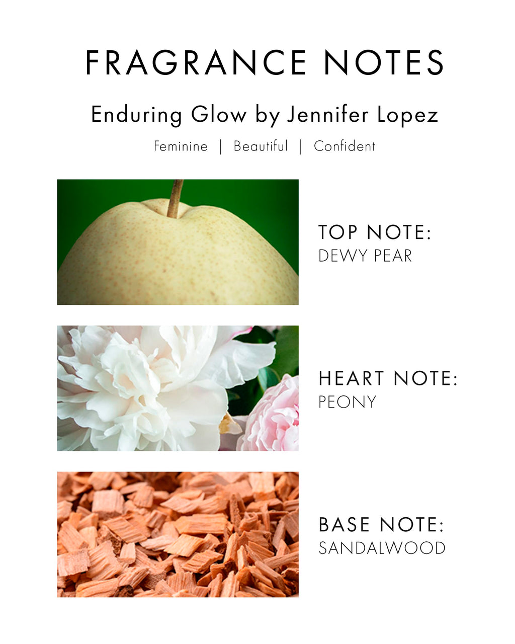 Jennifer Lopez Enduring Glow Eau de Parfum 50ml Spray - For Her at MyBeautyBoutique by Jennifer Lopez