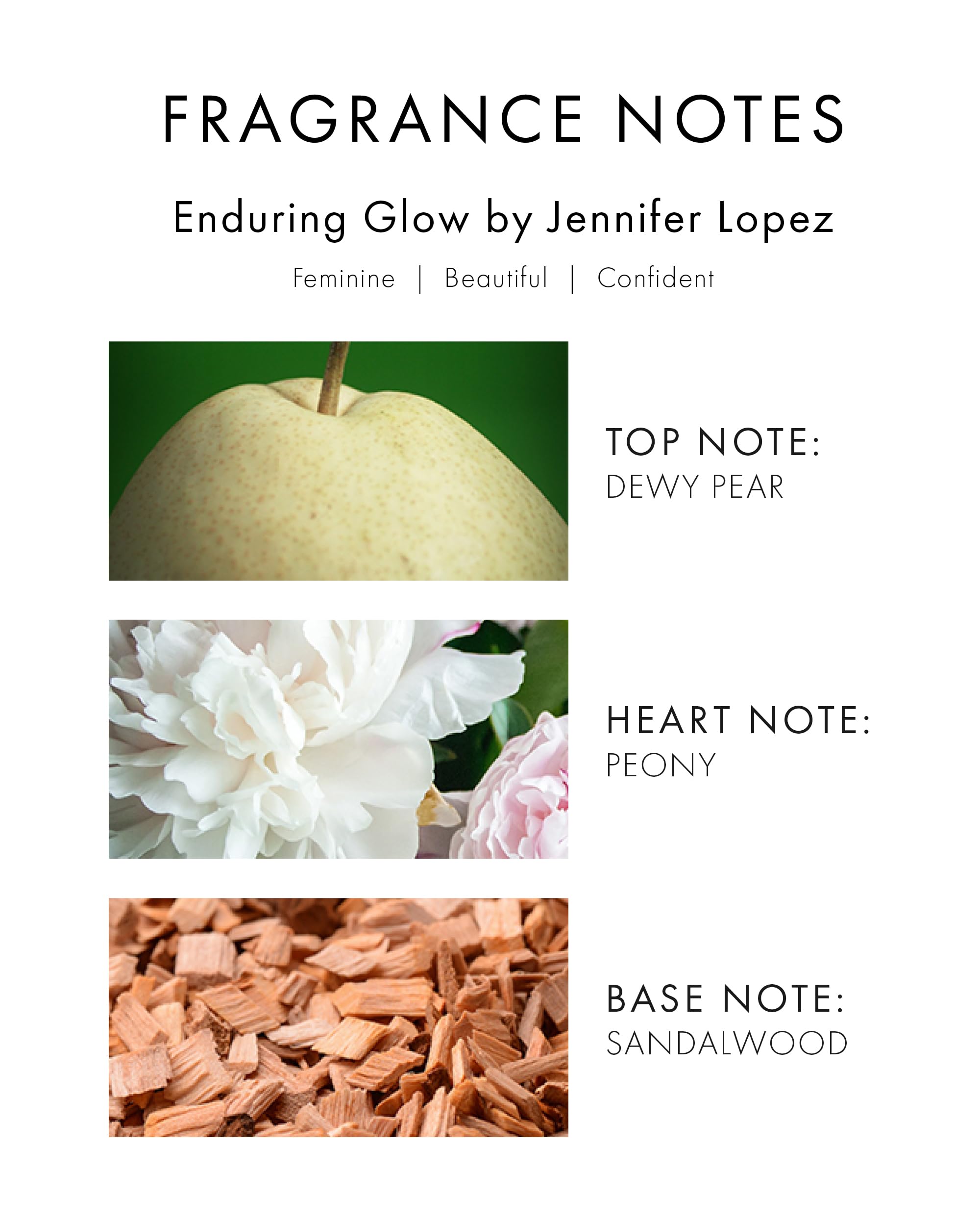 Jennifer Lopez Enduring Glow Eau de Parfum 30ml Spray