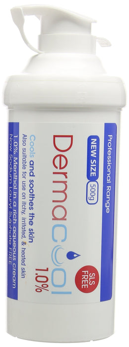 Dermacool Pump Dispenser Menthol In Aqueous Cream 1.0% 