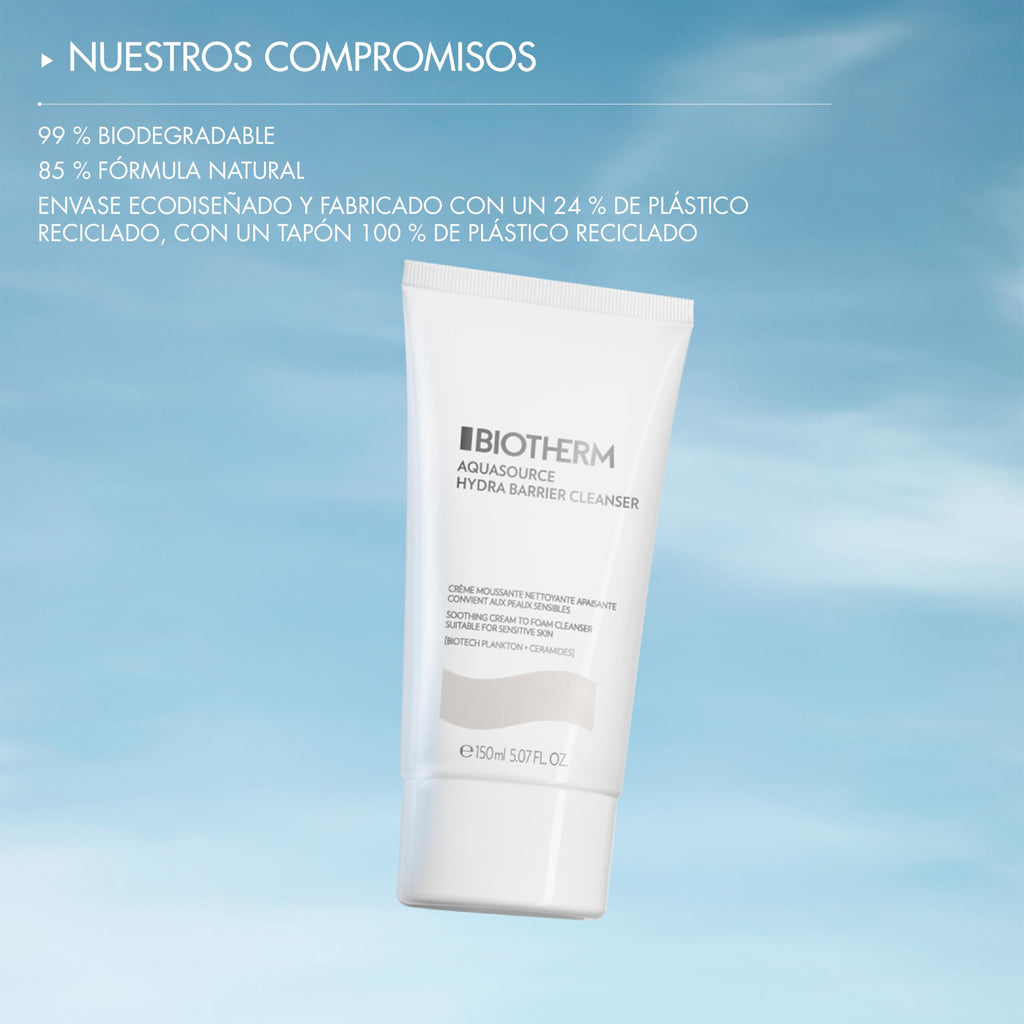 Biotherm Aquasource Hydra Barrier Cleanser 150ml
