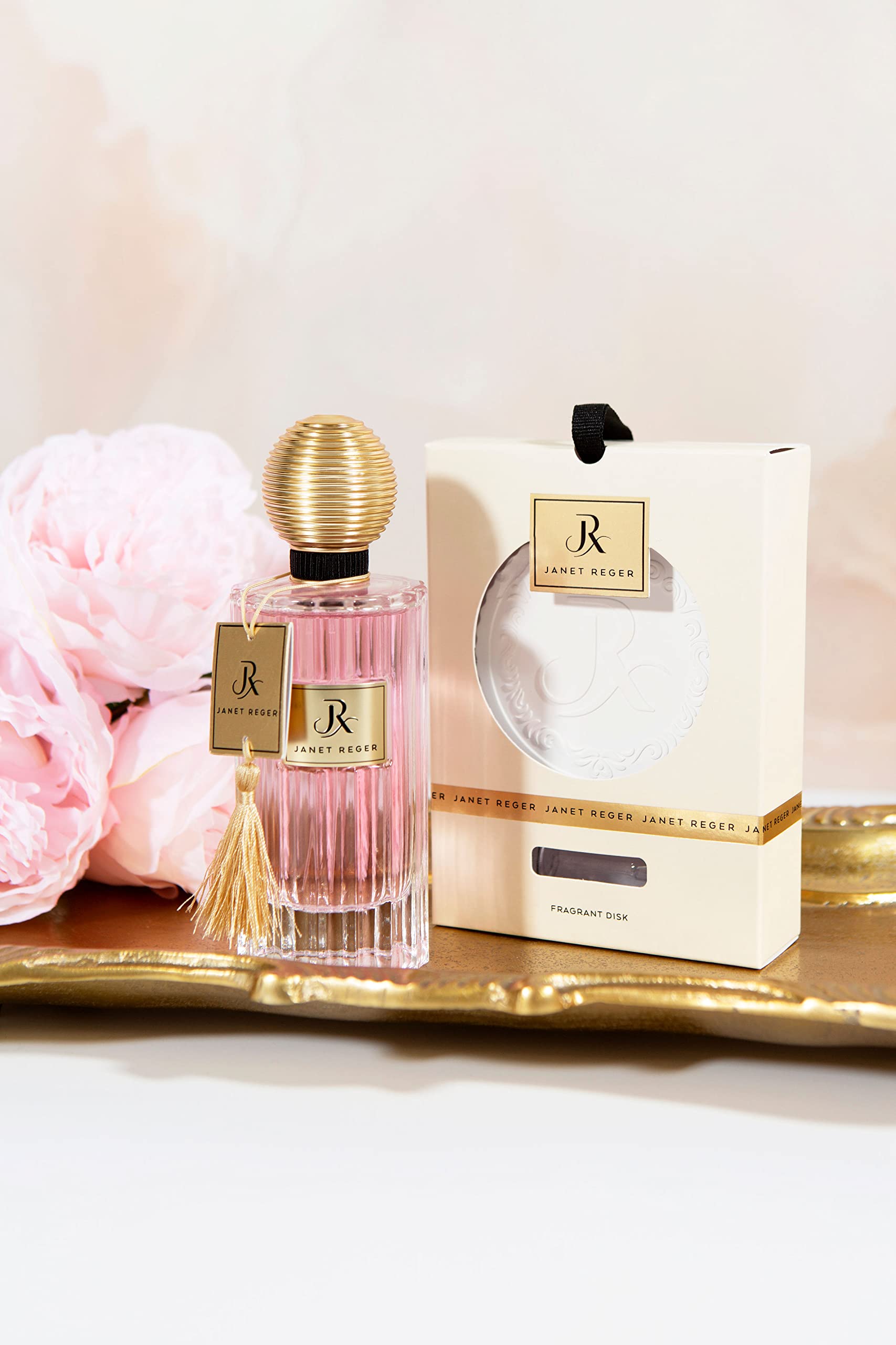 Janet Reger Scented Ceramic Disk with Fragrance Oil 10ml - Room Spray at MyBeautyBoutique by Janet Reger