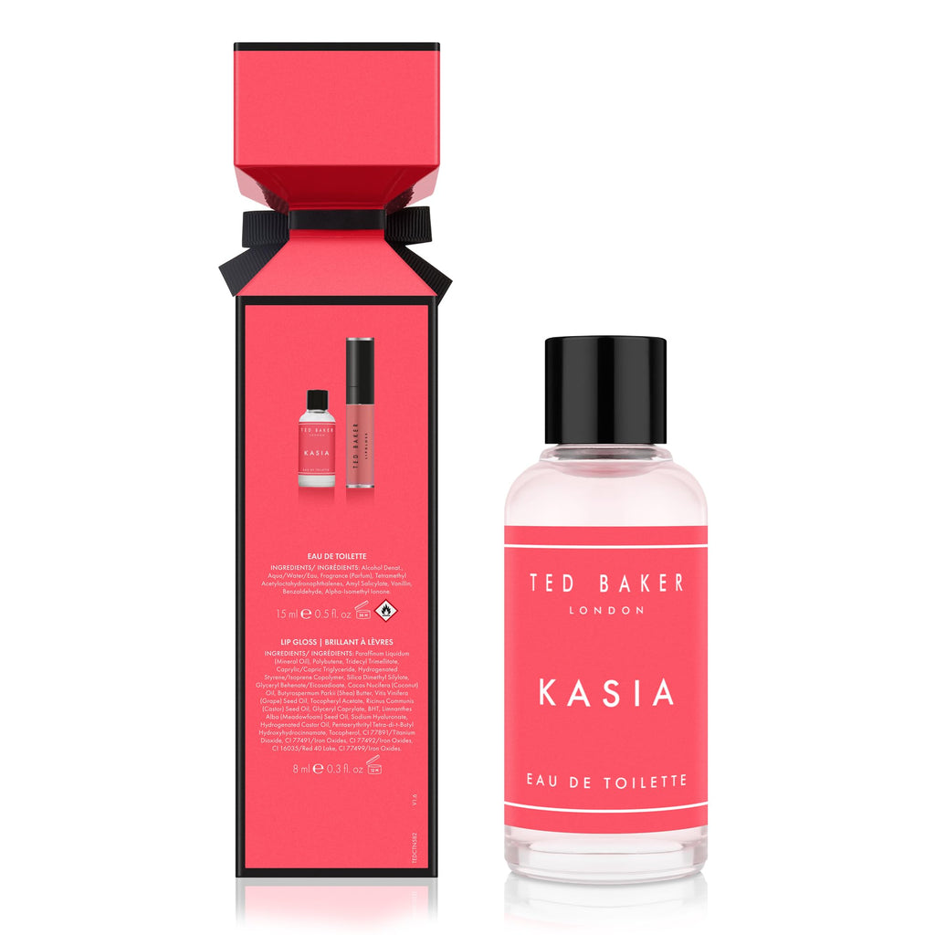 Ted Baker Kasia Cracker Gift Set 15ml EDT + 8ml Lipgloss