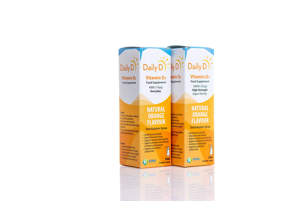 DailyD 400iu Vitamin D3 Spray