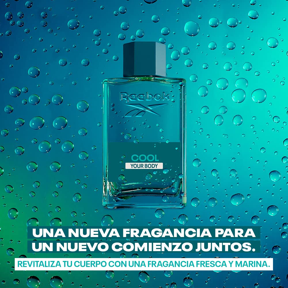 Reebok Cool Your Body Men Eau de Toilette 100ml Spray - Eau de Toilette at MyBeautyBoutique by Reebok