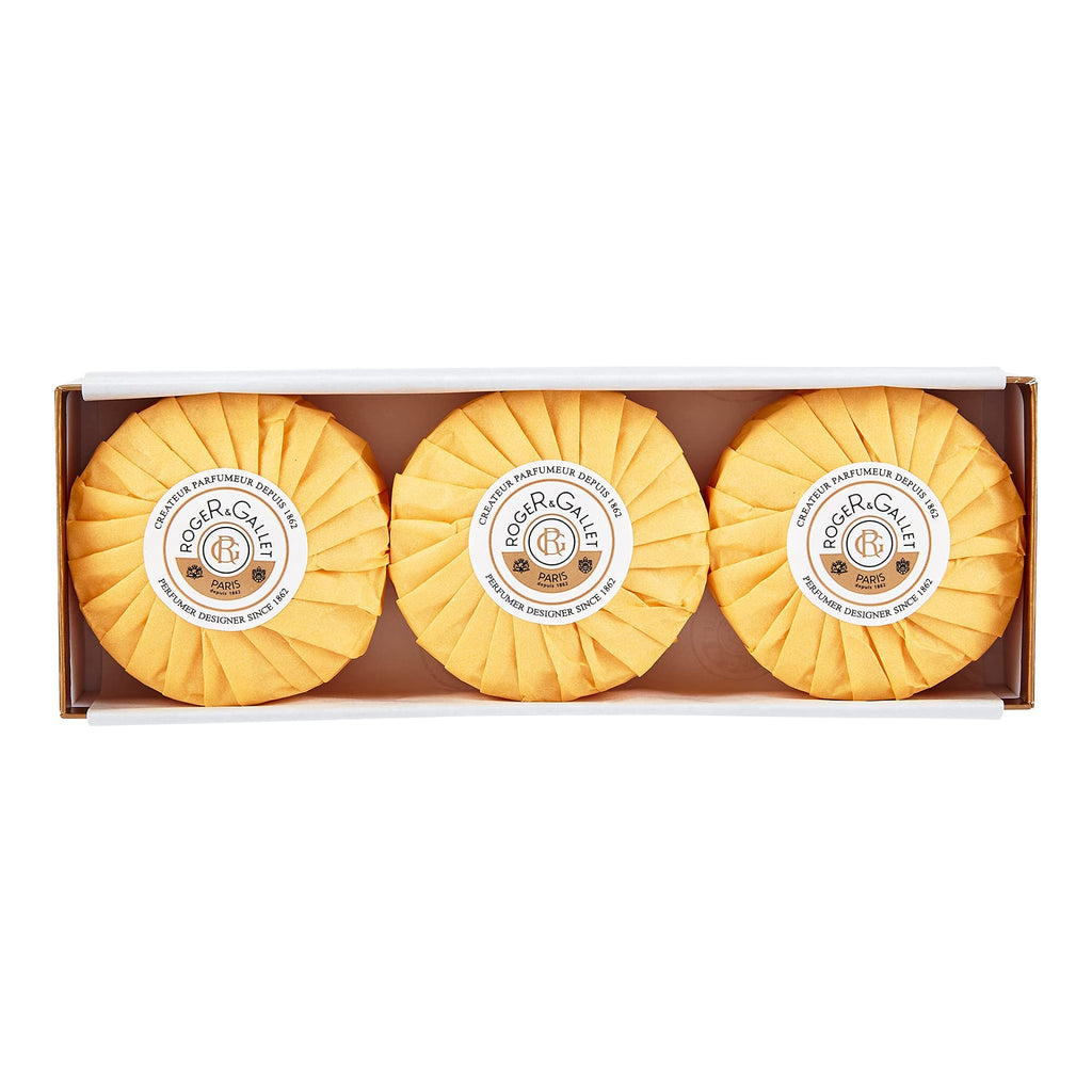 Roger & Gallet Bois d'Orange Soap Gift Set 3x100g