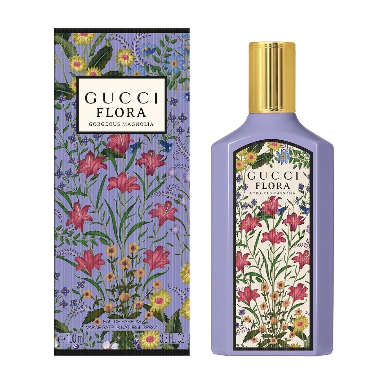 Gucci Flora Gorgeous Magnolia Eau de Parfum 100ml Spray - Eau de Perfume at MyBeautyBoutique by Gucci