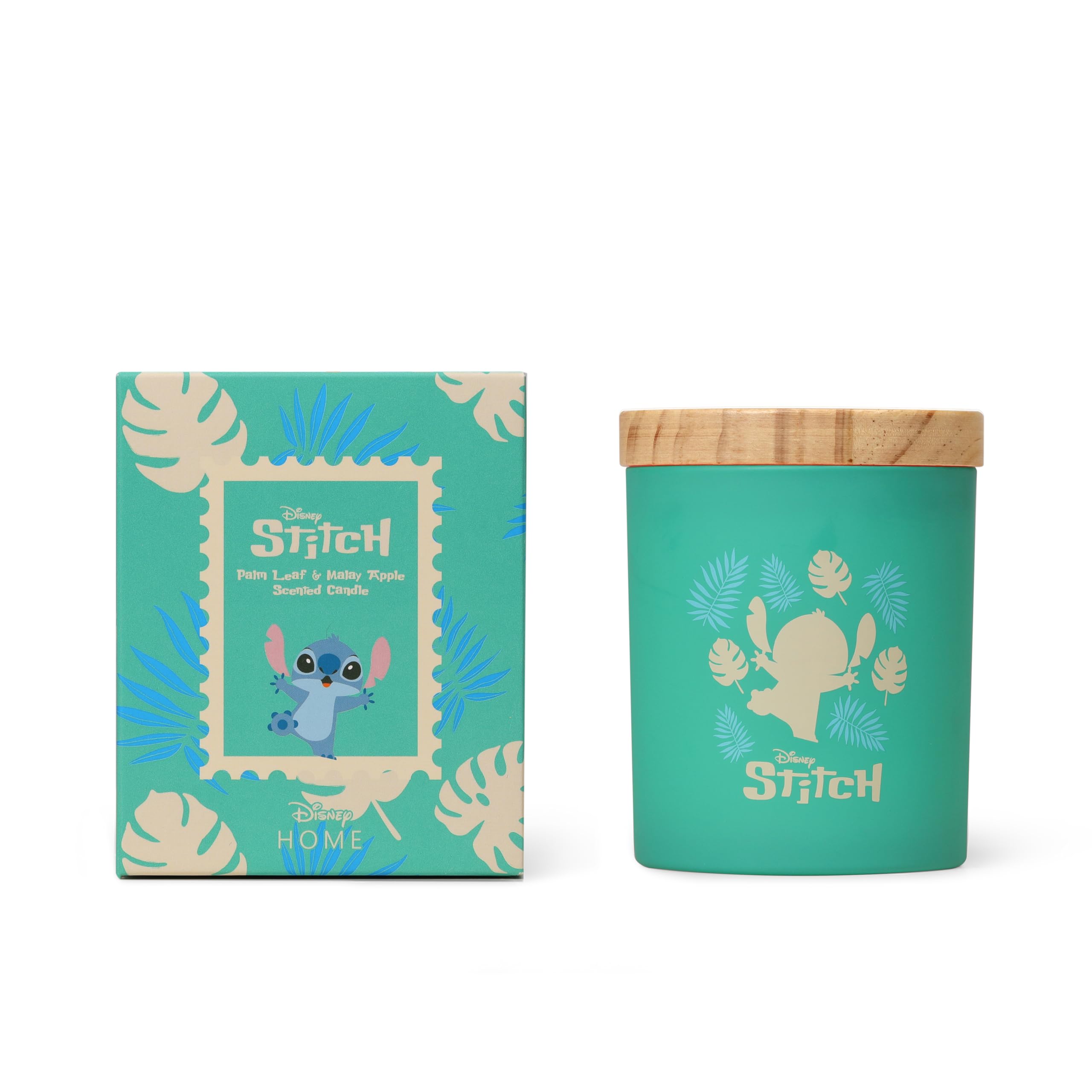 Disney Stitch Palm Leaf & Malay Apple Scented Candle 195g