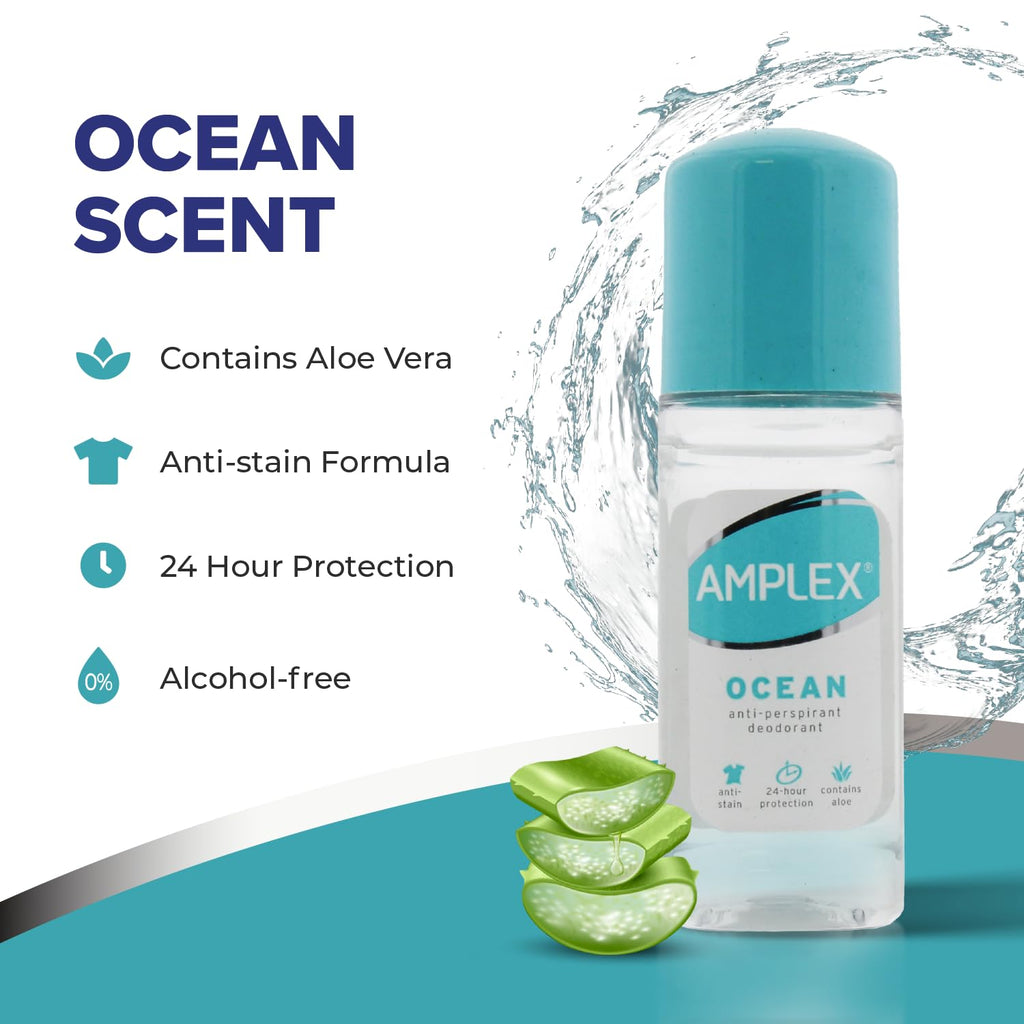 Amplex Ocean Deodorant Roll-On 50ml
