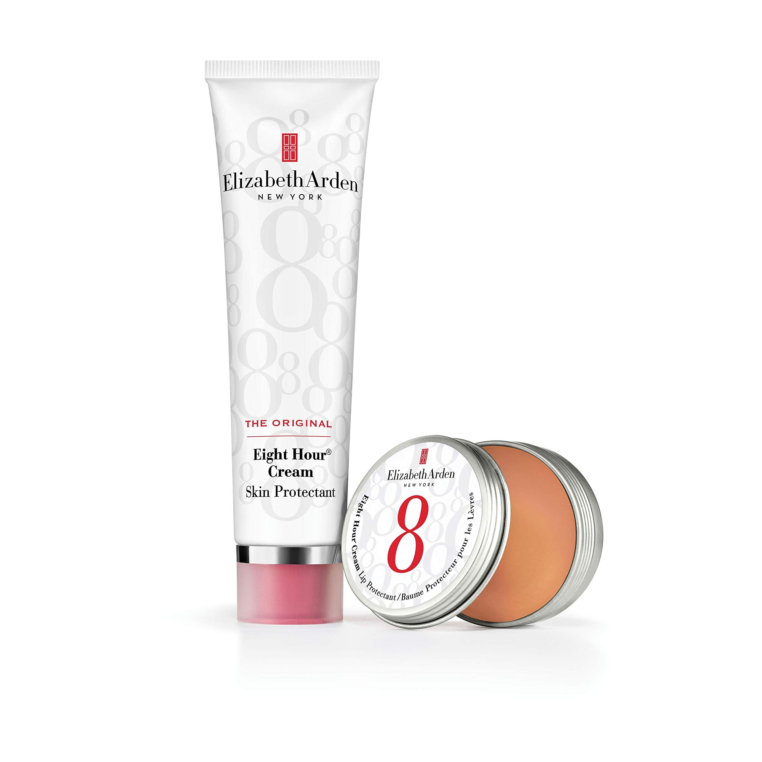 Elizabeth Arden Eight Hour Cream Gift Set 50ml Skin Protectant + 14ml Lip Protectant